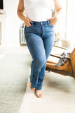 Augusta High Rise Control Top Slit Hem Bootcut