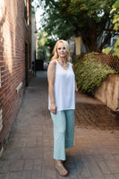Minted in Summer Palazzo Pants