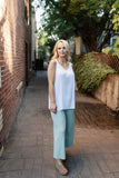 Minted in Summer Palazzo Pants
