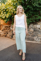 Minted in Summer Palazzo Pants