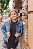 Distressed Dream Denim Jacket