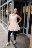 Champagne Nights Tunic Top