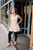 Champagne Nights Tunic Top