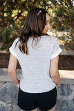 Say It Isn't So Striped Knit Top