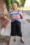 Splendid Charcoal Gaucho Pants