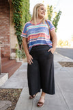 Splendid Charcoal Gaucho Pants
