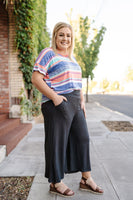 Splendid Charcoal Gaucho Pants