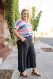 Splendid Charcoal Gaucho Pants