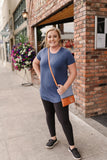 Everyday Basic Coal Blue Top