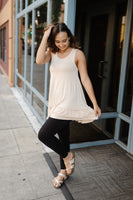 Champagne Nights Tunic Top