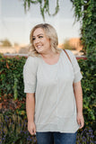 Summer Sage Knit Tunic