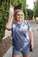 Blue Skies Tie Dye Top