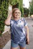 Blue Skies Tie Dye Top