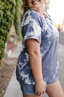 Blue Skies Tie Dye Top