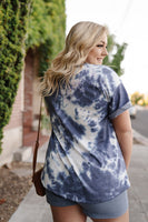 Blue Skies Tie Dye Top