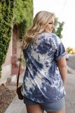 Blue Skies Tie Dye Top