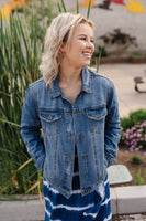 Distressed Dream Denim Jacket