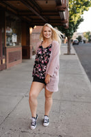 Peaceful Mauve Cardigan