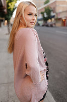 Peaceful Mauve Cardigan