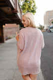 Peaceful Mauve Cardigan