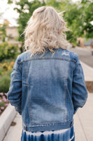 Distressed Dream Denim Jacket
