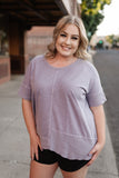 Fields of Violet Knit Tunic