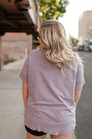 Fields of Violet Knit Tunic