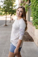Summer Garden Tunic in Oatmeal