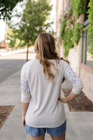 Summer Garden Tunic in Oatmeal