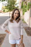 Twisted Tail Leopard Tunic