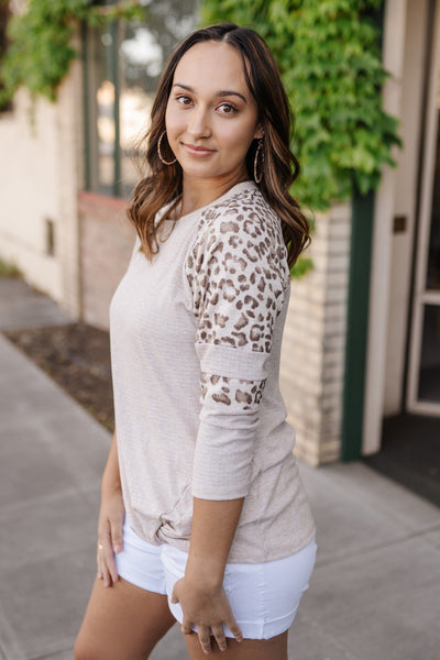 Twisted Tail Leopard Tunic