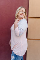 Summer Garden Tunic in Peach