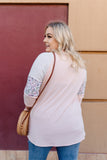 Summer Garden Tunic in Peach