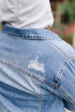 Distressed Dream Denim Jacket