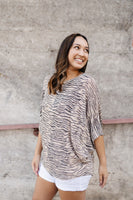 Zebra Safari Sweater