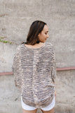 Zebra Safari Sweater