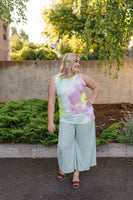 Minted in Summer Palazzo Pants