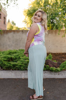 Minted in Summer Palazzo Pants