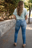 Slim Fit Boyfriend Destoyed Jeans