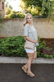 Summer Sage Knit Tunic
