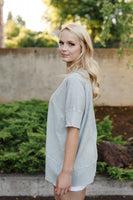 Summer Sage Knit Tunic