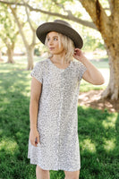 Snow Leopard On The Loose Dress