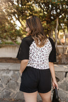 Tangled Up In Black Summer Shorts