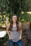 Essential Tank Top In Latte