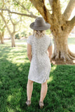 Snow Leopard On The Loose Dress