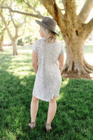 Snow Leopard On The Loose Dress