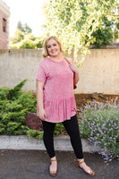 Mineral Wash Rose' Top