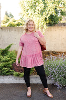Mineral Wash Rose' Top