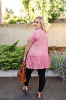 Mineral Wash Rose' Top