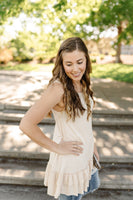 Champagne Nights Tunic Top